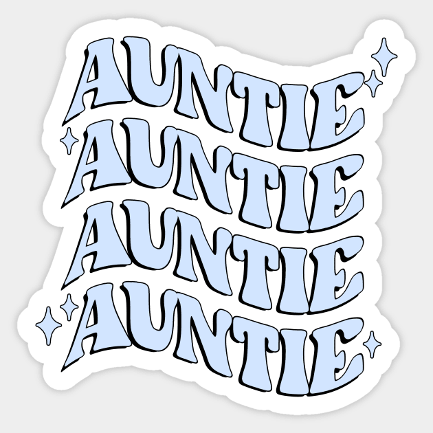 Auntie Sticker by CelestialTees